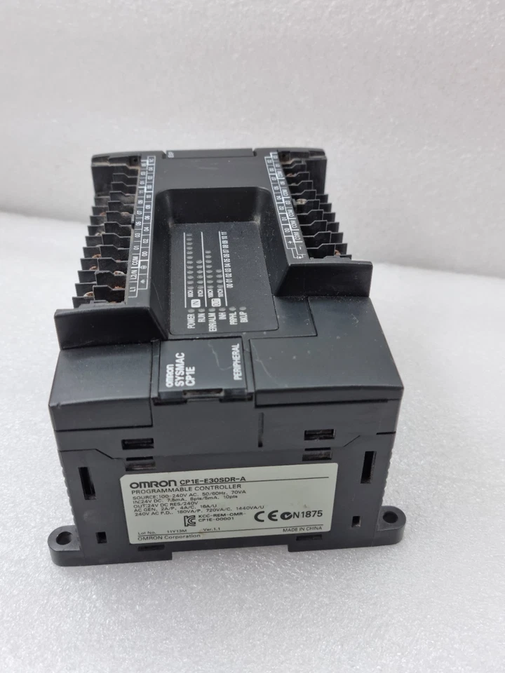 OMRON CP1E-E30SDR-A PROGRAMMABLE CONTROLLER CP1EE30SDRA